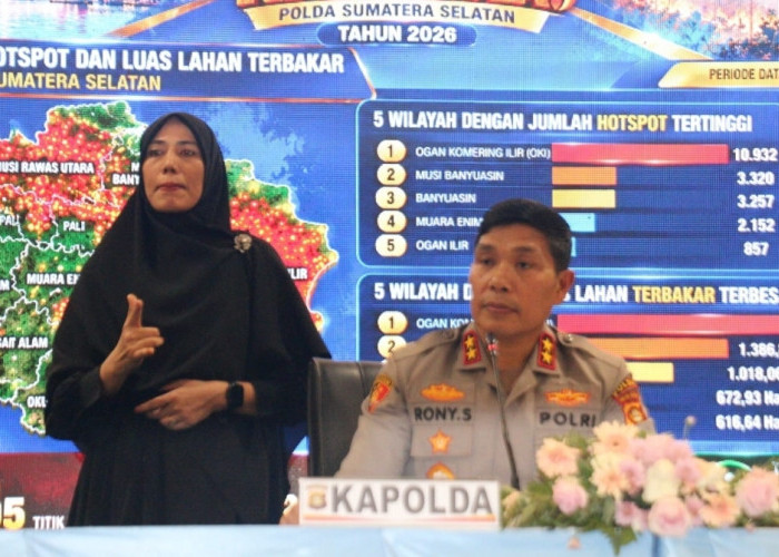 Polda Sumsel Tangani 17 Laporan Karhutla Kluster Korporasi, Area Konsesi 620,62 Hektare Disegel