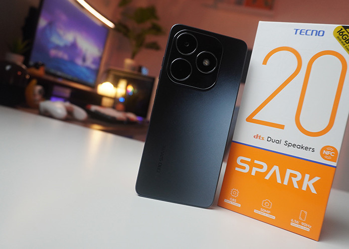 Smartphone Tecno Spark 20, Andalkan Dual Speaker dan Kamera Selfie 32MP