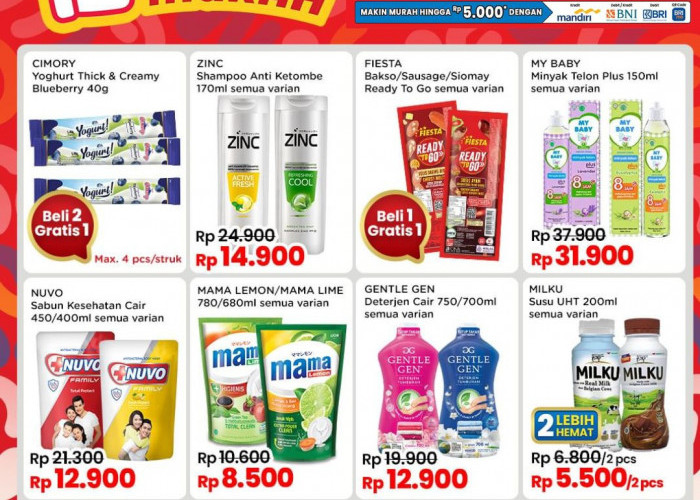 Awal Bulan Ceria: Katalog Promo Spesial Indomaret, Beli 2 Cimory Gratis 1 Hanya di Bulan November!