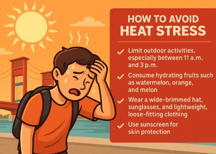 Waspada Heat Stress! Panas Ekstrem di Palembang Bisa Berpotensi Picu Gangguan Kesehatan