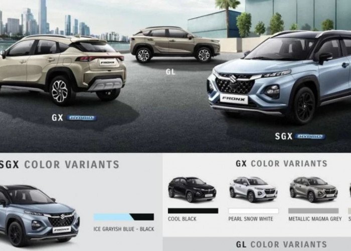 Suzuki Fronx Hybrid: Rekomendasi Mobil Hybrid 2026 Harga di Bawah 300 Juta untuk Perempuan Hemat BBM! 