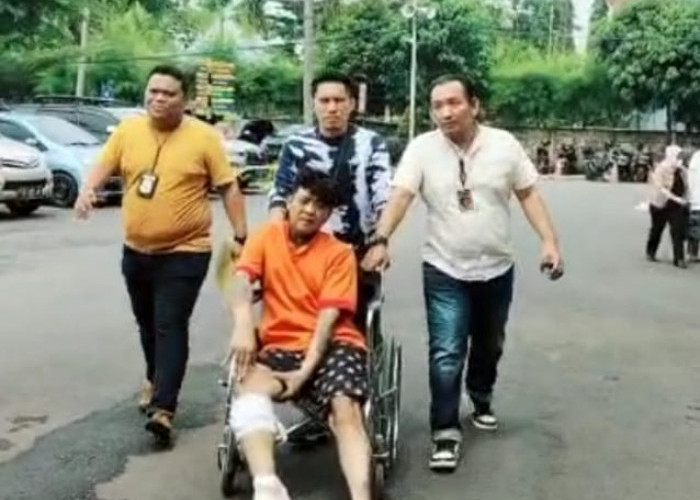 Belum Jera, Pemalak Modus Ngamen di Soekarno-Hatta Palembang Ditembak Polisi 
