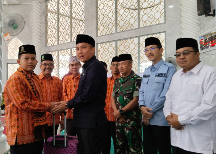 42 Pemenang dan Official MTQ Provinsi Asal Kabupaten Ogan Ilir Diberangkatkan Umroh