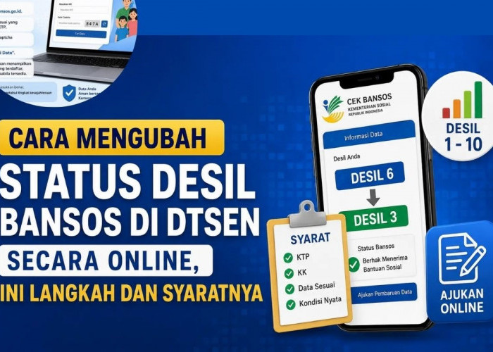 Cara Ajukan Perubahan Desil Kemensos Lewat HP, Berikut Panduan Lengkapnya