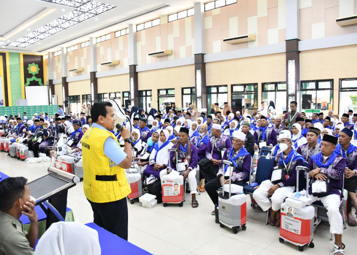 Jemaah Kloter 3 Embarkasi Palembang Tiba di Asrama Haji Sumsel, Ini Rangkaian Kegiatan yang Bakal Dilakukan