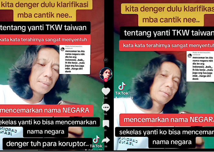 Yanti TKW Taiwan Pamer ‘Hutan Belantara’ Saat Live Senang Disawer Paus Mencemarkan Nama Negara?