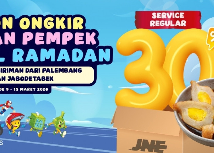 Ada Diskon Ongkir Kiriman Pempek Spesial Ramadan di JNE Ekspres, dari Palembang-Jabodetabek