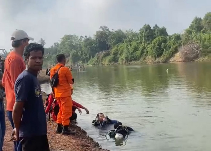 Pencarian 2 Korban Tenggelam di Sungai Rantau Alai Ogan Ilir Diperluas Hingga Radius 20 KM