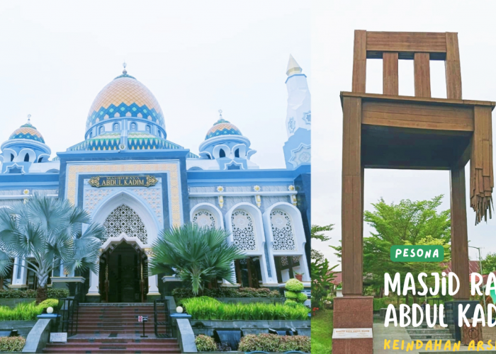 Pesona dan Sejarah di Balik Masjid Raya Abdul Kadim Kursi Patah dengan Keindahan Arsitektur yang Megah