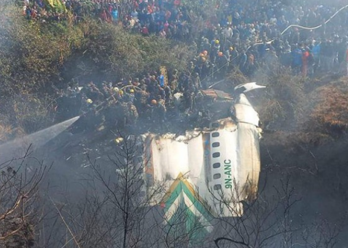  Kecelakaan Pesawat di Nepal, 67 Orang Dinyatakan Meninggal Dunia