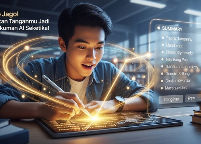 Auto Ringkas Catatan! Fitur Tersembunyi iPadOS 26 Ini Mampu Bikin Tulisan Tangan Jadi Rangkuman AI