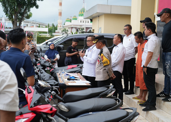 Jatanras Ringkus Pelaku Curanmor, Sejumlah Kampus di Palembang Jadi Lokasi Favorit, Sita Motor dan Senpi Rakit