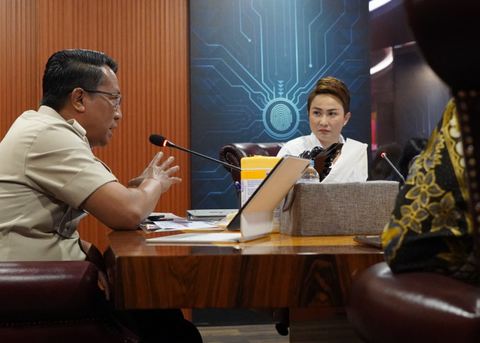 Jajaran Kemenkum Sumsel Ikuti Diskusi Terbuka Town Hall Meeting Bersama Menteri Hukum