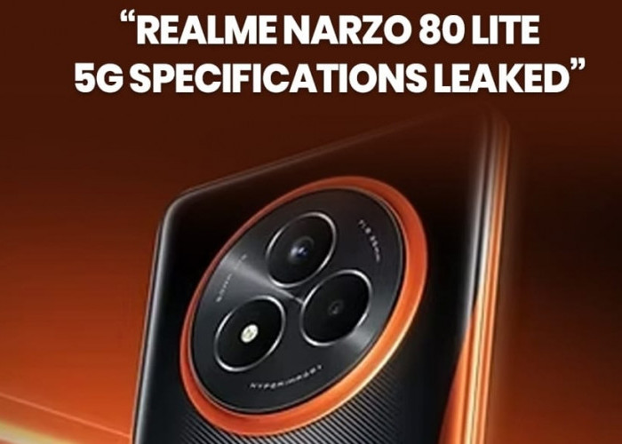 Realme Narzo 80 Lite 5G Resmi Diumumkan, Dimensity 6300, Layar 120Hz dan Baterai 6.000mAh  Harga Terjangkau