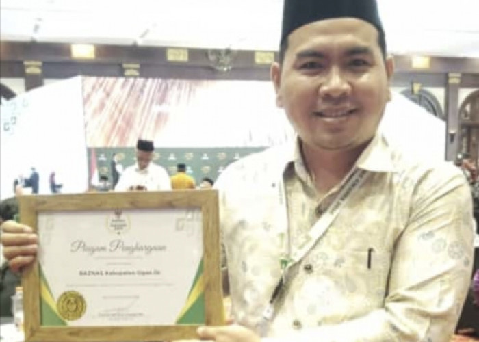 Baznas Kabupaten Ogan Ilir Terima Award dari Baznas RI, Bupati Sampaikan Apresiasinya