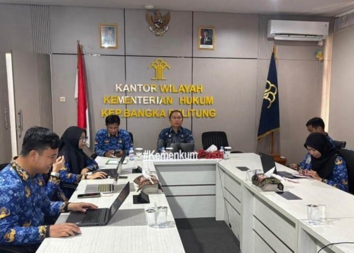 Kanwil Kemenkum Babel Perkuat Penyuluhan Hukum Berbasis Data