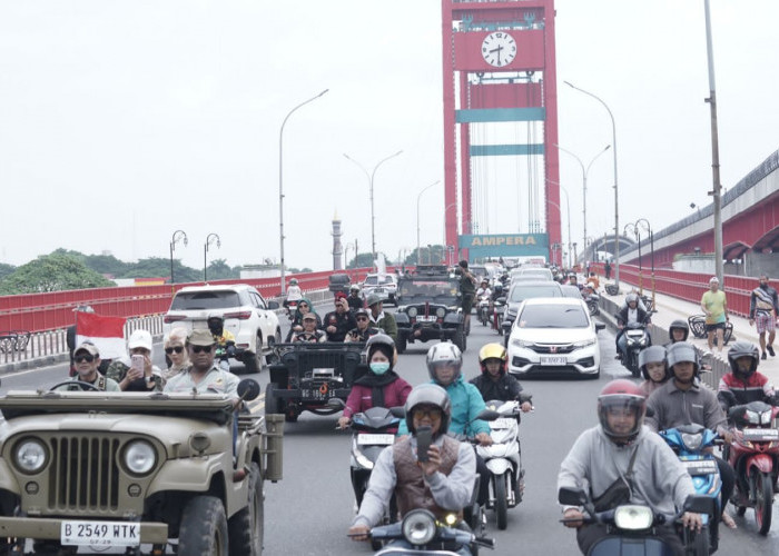 Puncak Peringatan Pertempuran Lima Hari Lima Malam di Palembang: Gelar Pawai Budaya Meriah 