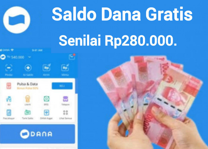 Berkah Ramadan, Buruan Klaim Saldo DANA Gratis Senilai Rp280.000. Khusus Hari Ini!