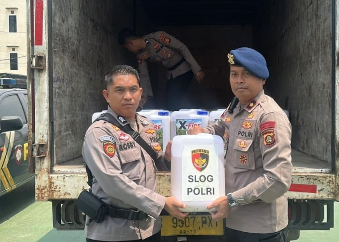 Karhutla Terus Mengancam, Polda Sumsel Perkuat 11 Polres dengan Cairan Pemadam X-Fire