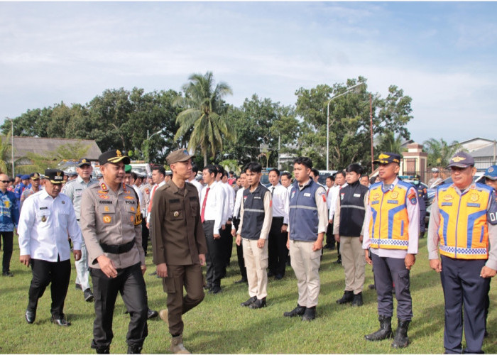 Ratusan Personel Dikerahkan Pengamanan Hari Raya Idulfitri 1446 Hijriah di Kabupaten OKI