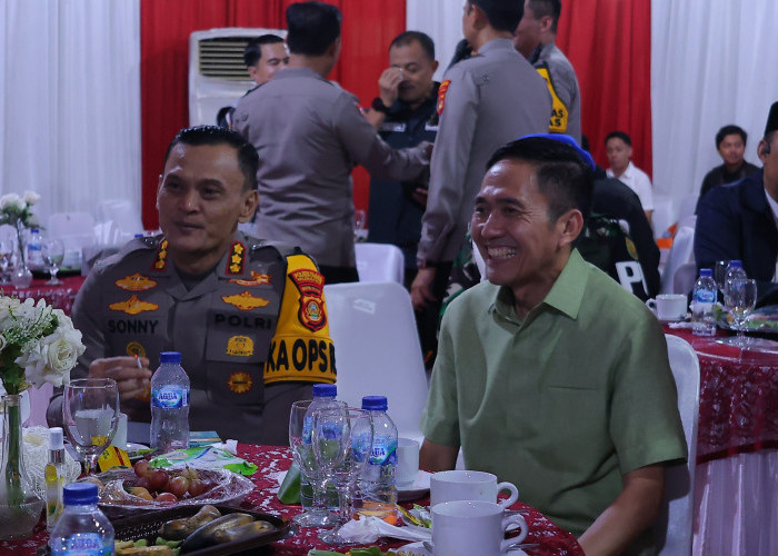 Ratu Dewa Mengikuti Pemantauan Situasi Keamanan dan Ketertiban Masyarakat Secara Virtual