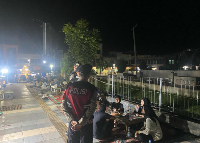 Tingkatkan Keamanan Lewat Patroli Malam, Personel Sat Samapta Polres Ogan Ilir Sasar Lokasi Rawan Kejahatan