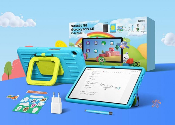 Samsung Galaxy Tab A11 Kids Pack: Tablet Anak dengan Fitur Unggulan AI Solve Mate dan Parental Control