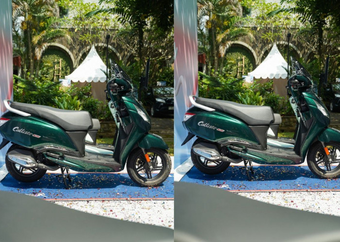 TVS Callisto 125 Hadir dengan Warna Emerald Green, Tampilan Elegan Mesin Bertenaga