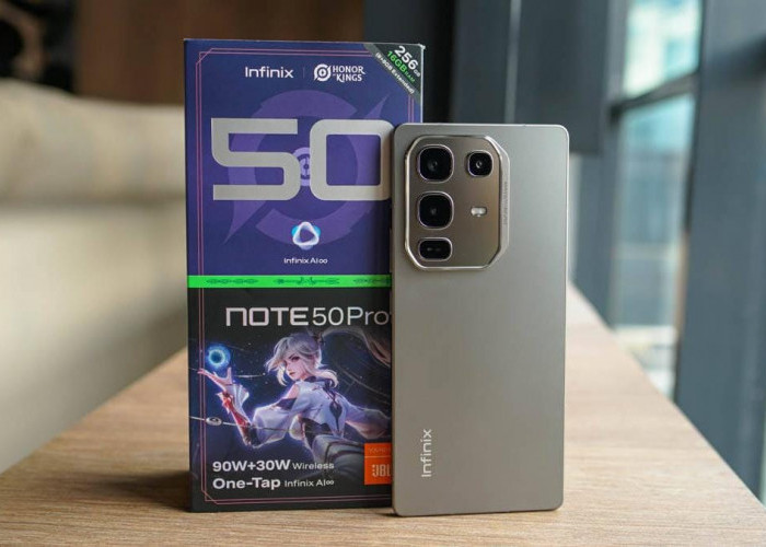 Infinix Note 50 Pro Usung Desain Tangguh dengan Layar AMOLED Teknologi In Display Fingerprint
