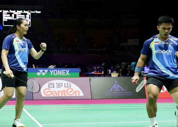 Ini Jadwal Amri/Nita di Semifinal Kejuaraan Dunia 2026, Tantang Ganda Campuran Peringkat 1 Dunia