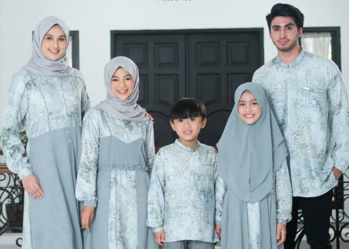 7 Inspirasi Baju Seragam Keluarga yang Stylish untuk Lebaran