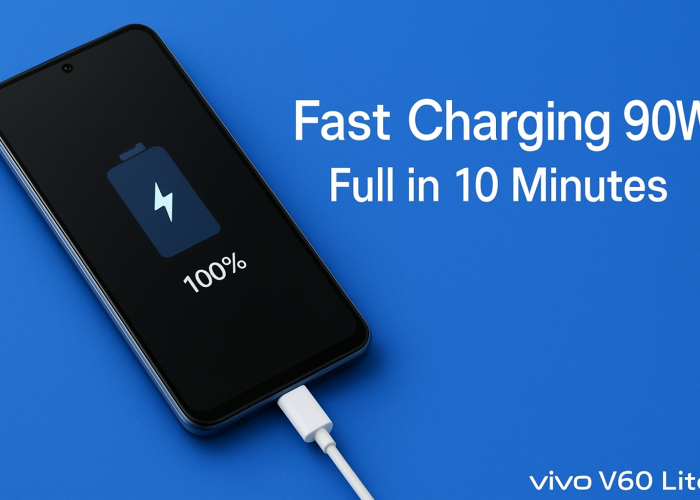 vivo V60 Lite Unggulkan Fast Charging 90W, Pecahkan Rekor di Kelas Mid Range