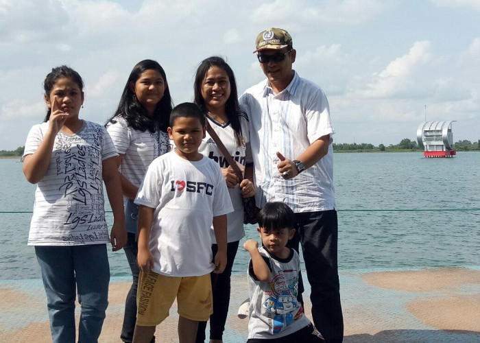   Danau JSC Palembang, Ramai Dikunjungi Wisatawan Saat Liburan Natal dan Tahun Baru 2023