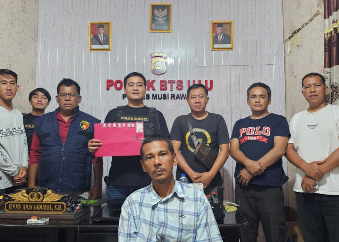 Ungkap Kasus Curanmor, Polisi Bekuk Bandar Sabu di Kawasan Hutan Tanam Industri Musi Rawas