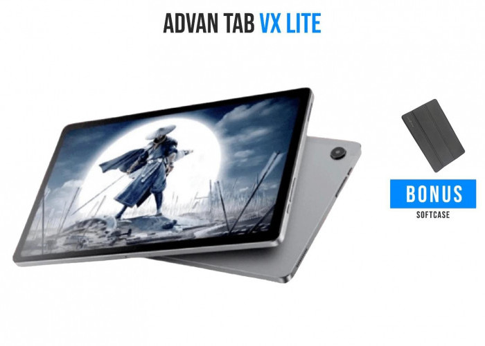 Spesifikasi Advan Notebook Tab VX Lite 10.4”, Tablet Serbaguna dengan Harga Paling Terjangkau