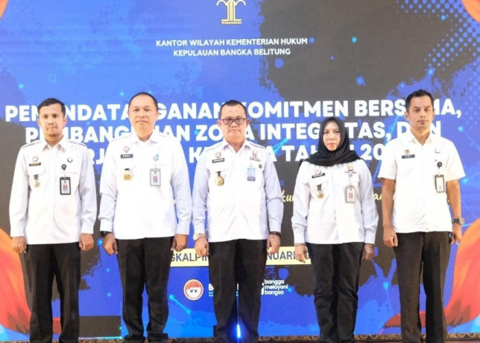 Pembangunan ZI 2026, Kakanwil Kemenkum Babel Tegaskan Integritas Harus Berdampak Nyata