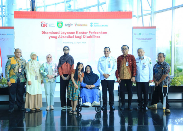 Wujudkan Inklusi Keuangan Tanpa Batas, Bank Sumsel Babel dan OJK Hadirkan Layanan Ramah Disabilitas