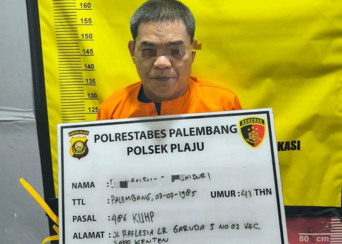 Anak Kandung Gelapkan Mobil Ibu di Palembang, Buron Sebulan Akhirnya Diringkus Tim Srigala Plaju Palembang