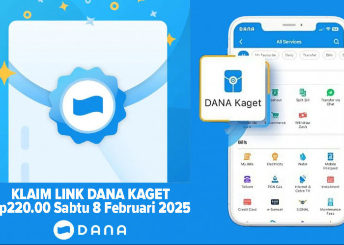 Tergacor! Klik Link DANA Kaget Hari Ini Gratis Saldo Hingga Rp220 Ribu