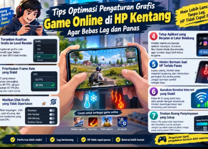 Main Game Online di HP Spek Rendah Tetap Lancar, Coba 7 Pengaturan Ini