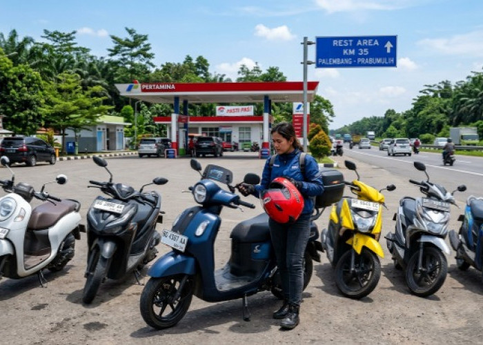 Motor Matic Paling Irit untuk Rute Palembang–Prabumulih, Sekali Isi BBM Bisa Tempuh Berapa Kilometer?