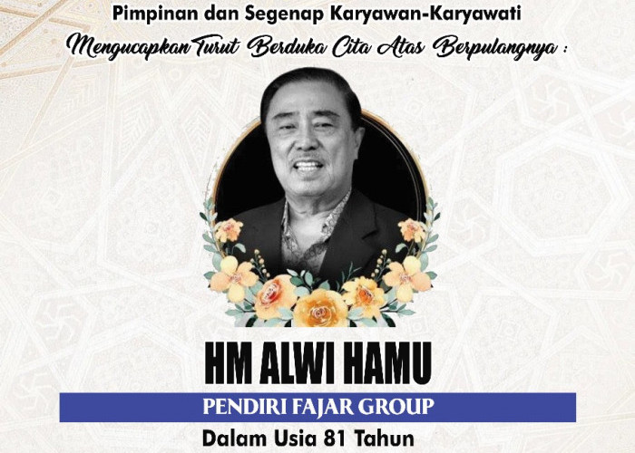 Ucapan Duka Cita HM Alwi Hamu