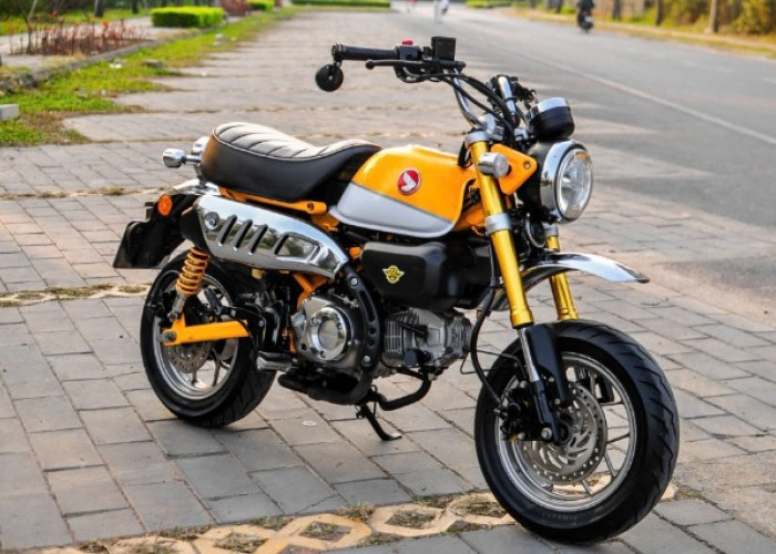 Honda Monkey, Mini Bike Retro Ikonik yang Tawarkan Sensasi Fun Riding dan Manuver Lincah