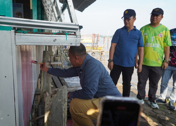 Sambut HUT ke-1343, Pemkot Palembang Percantik Rumah Warga di Tepian Sungai Musi