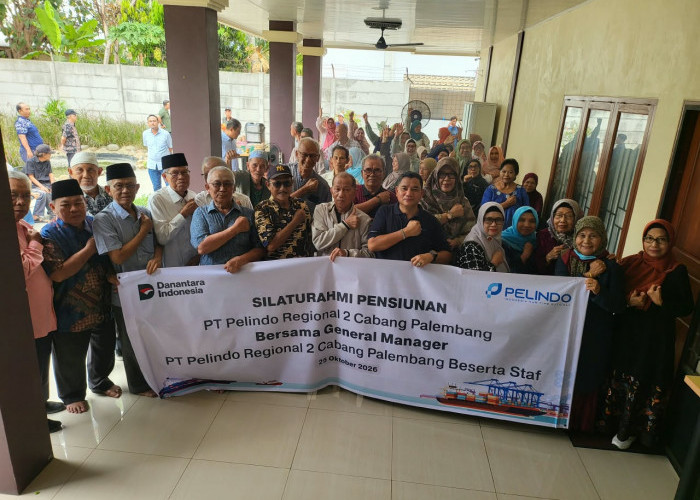 Pelindo Regional 2 Palembang Gelar Silaturahmi Bersama Pensiunan, Pererat Hubungan Kekeluargaan