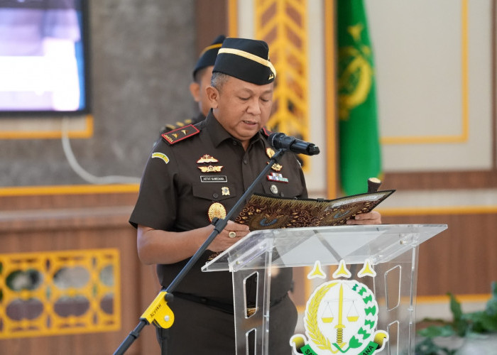 Kajati Sumsel Lantik Pejabat Eselon III, Tegaskan Adaptasi Cepat dan Penguatan Kinerja APH