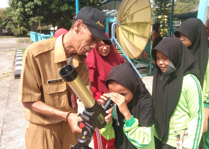 Ingin Melihat Matahari Cukup Bayar 3 Ribu Rupiah, Yuk ke Graha Teknologi Sriwijaya Palembang