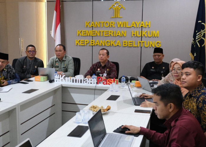 Aplikasi E-Harmonisasi Percepat Proses Permohonan Raperda dan Raperkada di Bangka Belitung