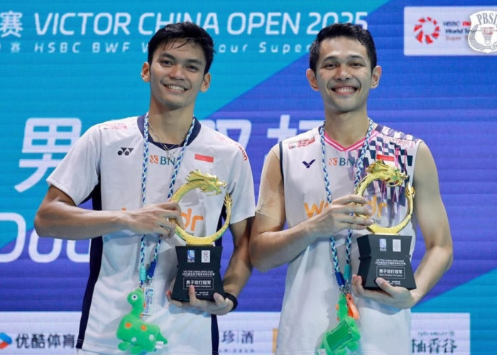 Pecah Telor! Indonesia Akhirnya Juara Super Series Setelah 7 Bulan, Lewat Fajar/Fikri Juarai China Open 2025