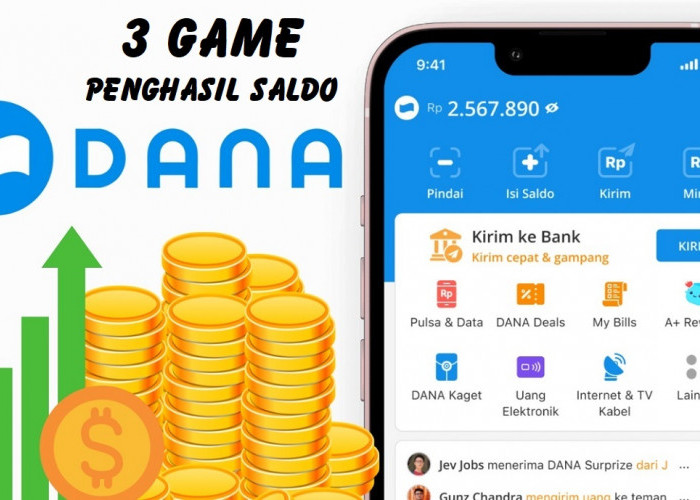Cara Hasilkan Uang di Waktu Luang, Unduh Tiga Game Penghasil Saldo DANA Gratis Ini!